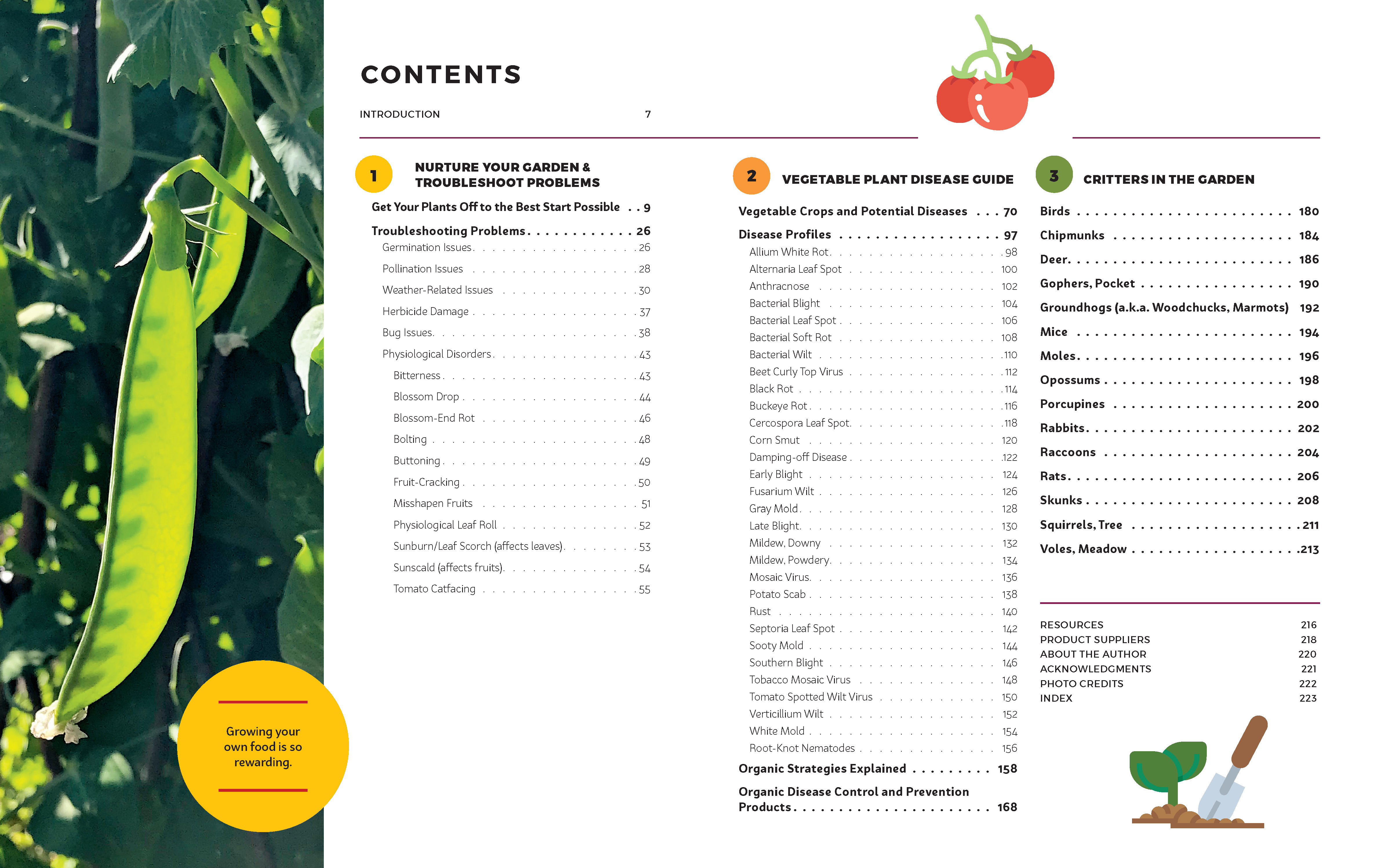 The Vegetable Garden Problem Solver Handbook