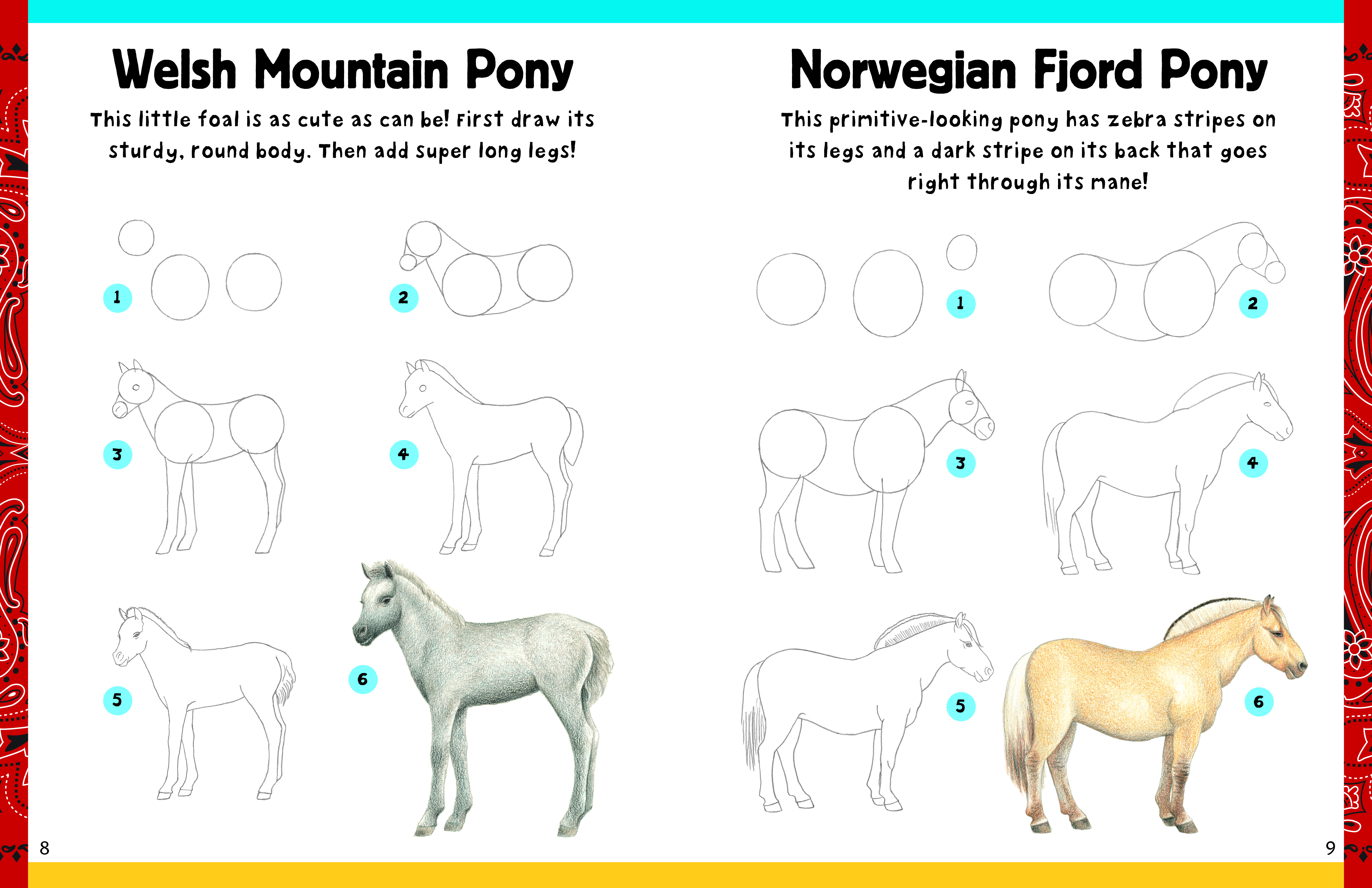 How to Draw Horses & Ponies