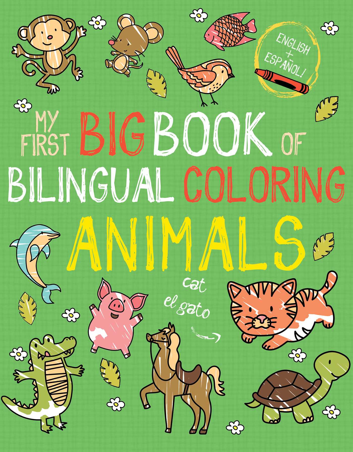 Picture of My First Big Book of Bilingual Coloring Animals