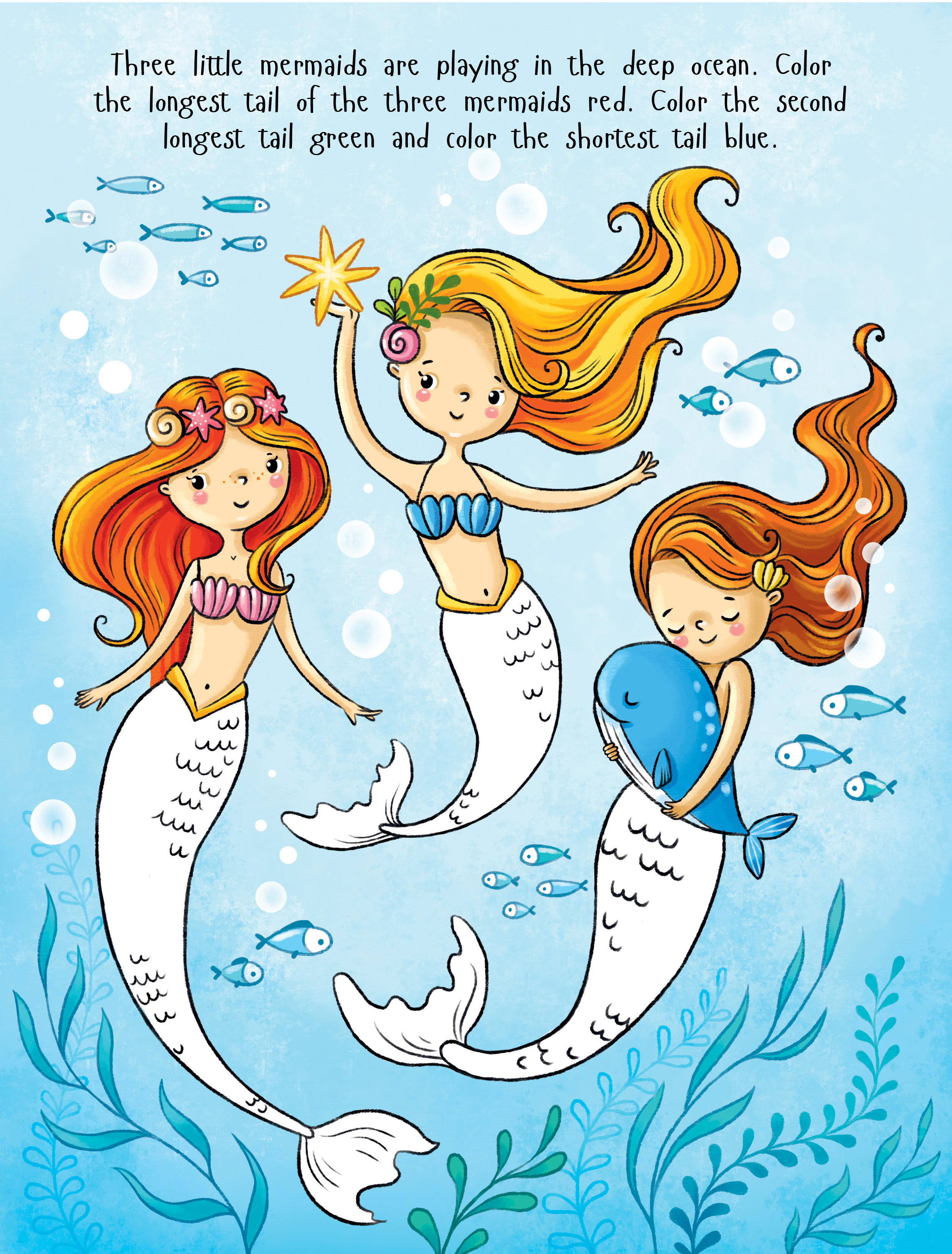 Princesses, Mermaids & Unicorns Activity Book
