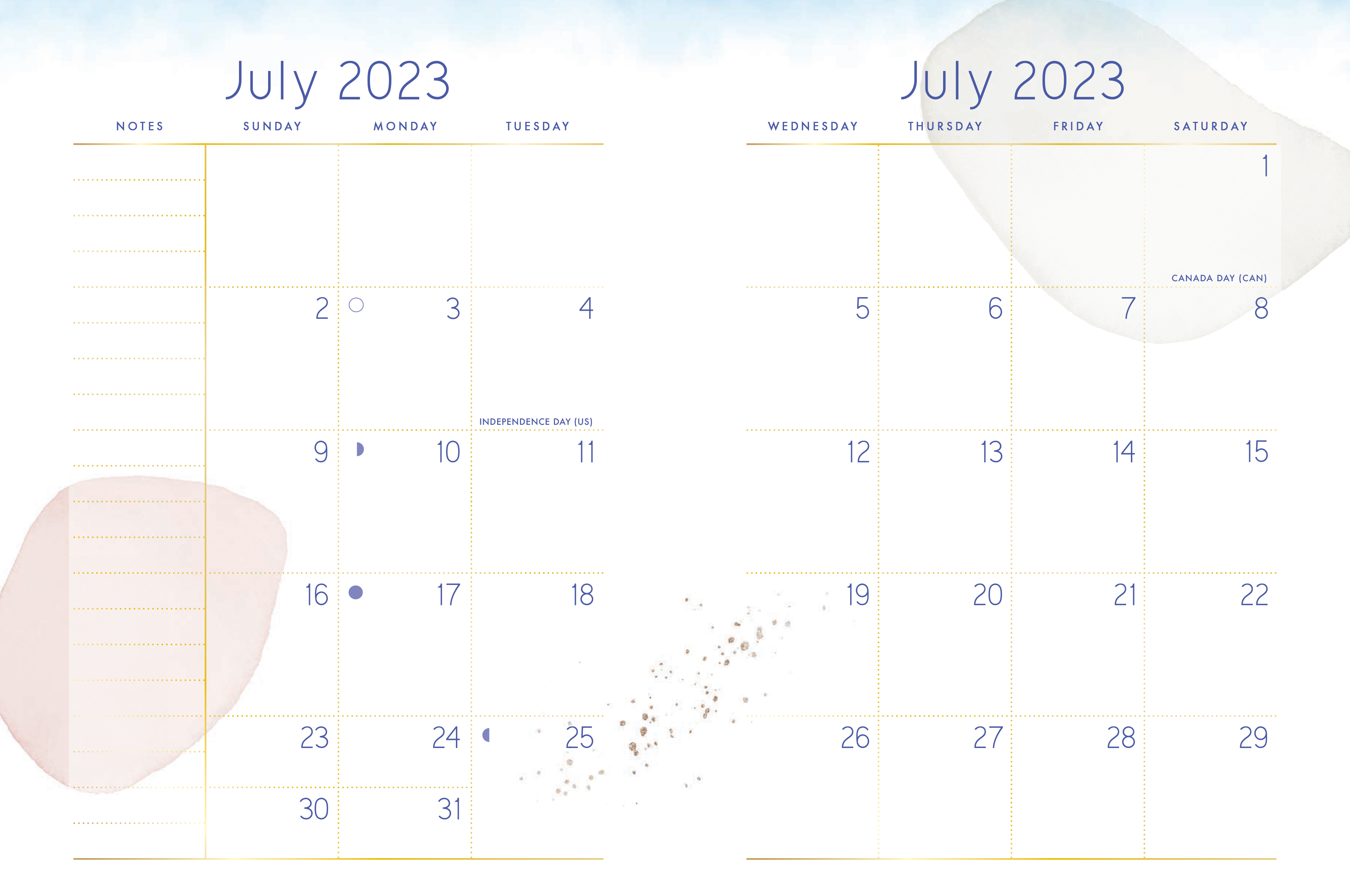 Manifest Your Dreams 2024 Weekly Planner