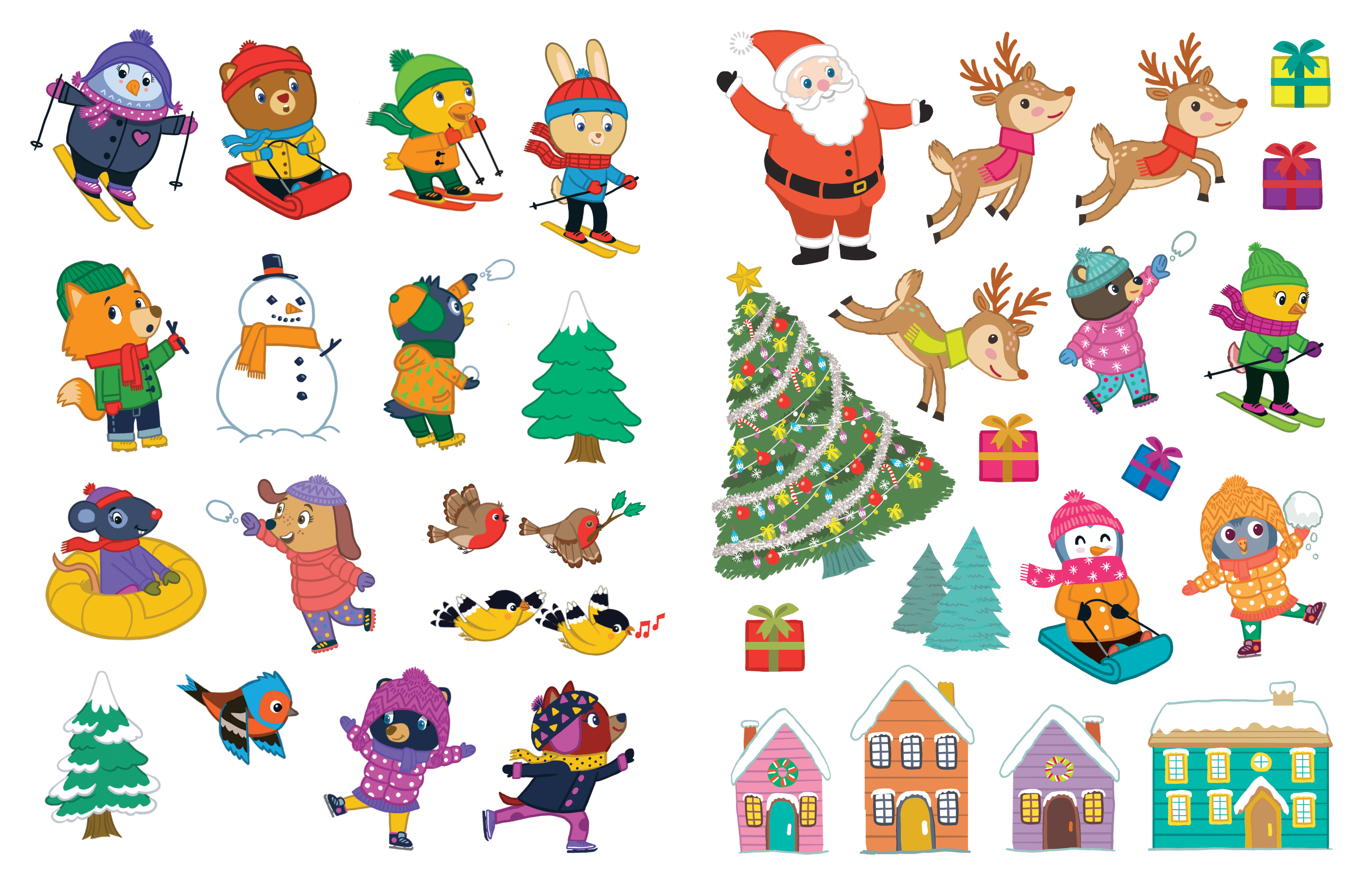 Jumbo Stickers for Little Hands: Winter Wonderland