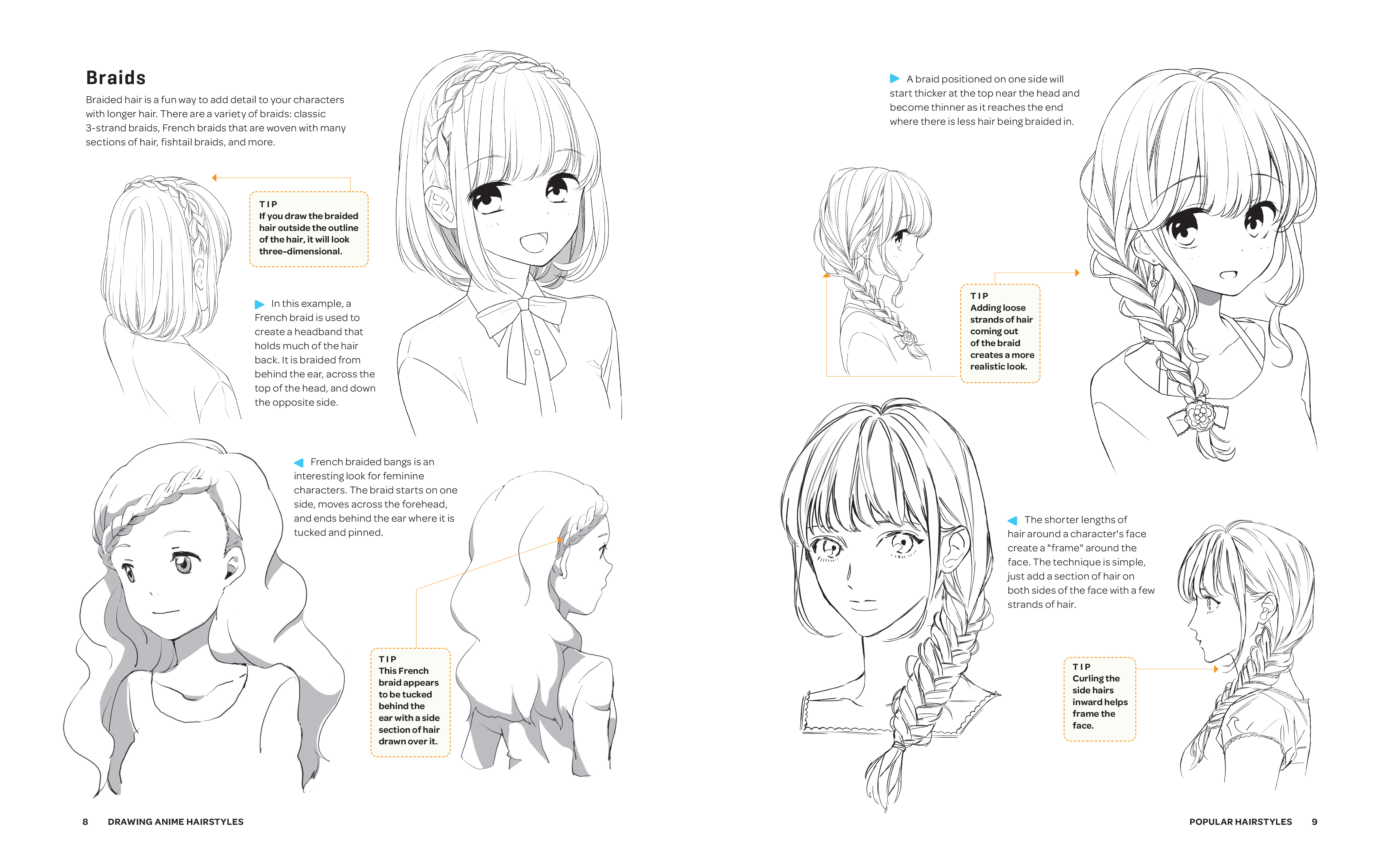 How to Draw Hairstyles for Manga by Studio Hard Deluxe | Quarto At A Glance  | The Quarto Group