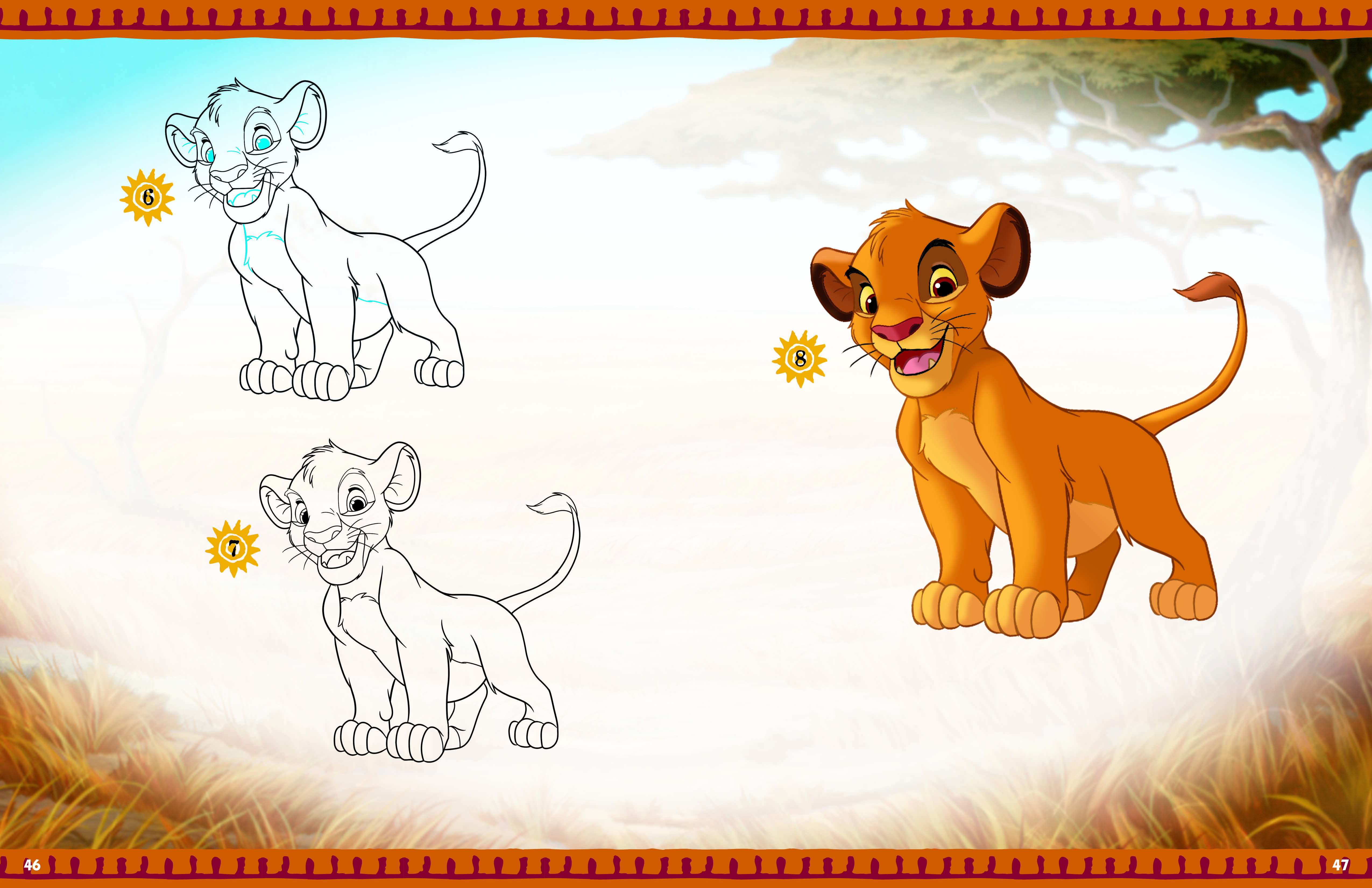 Learn to Draw Disney The Lion King