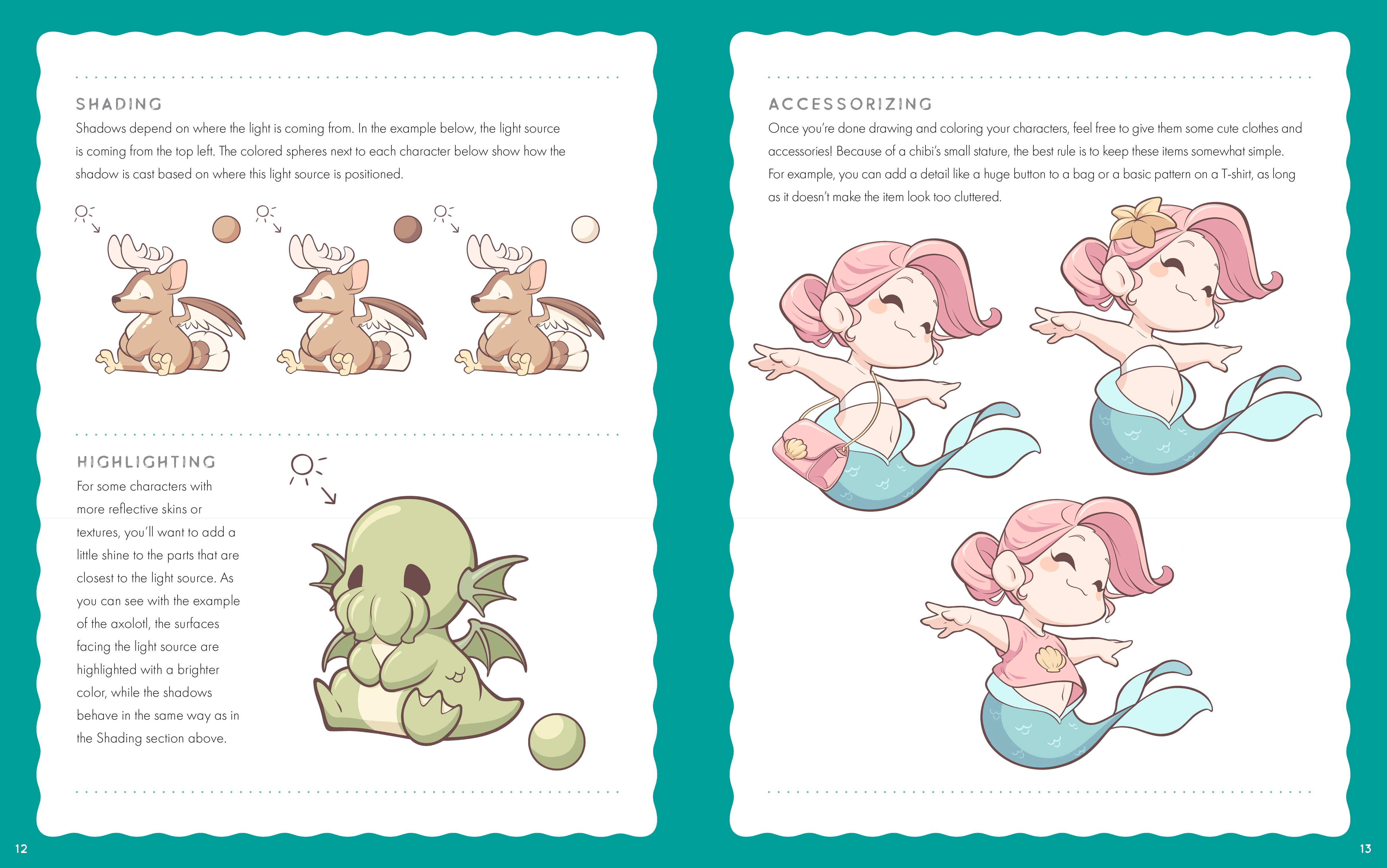 Cute Chibi Mythical Beasts & Magical Monsters