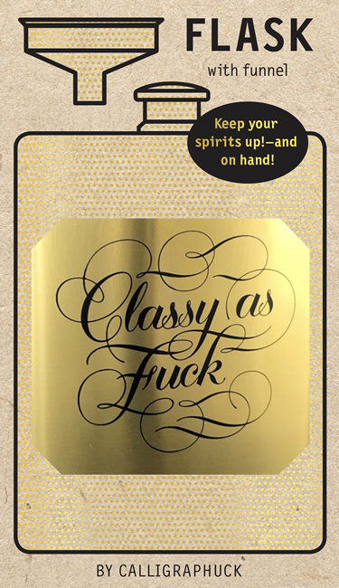 Picture of Classy as Fuck Flask