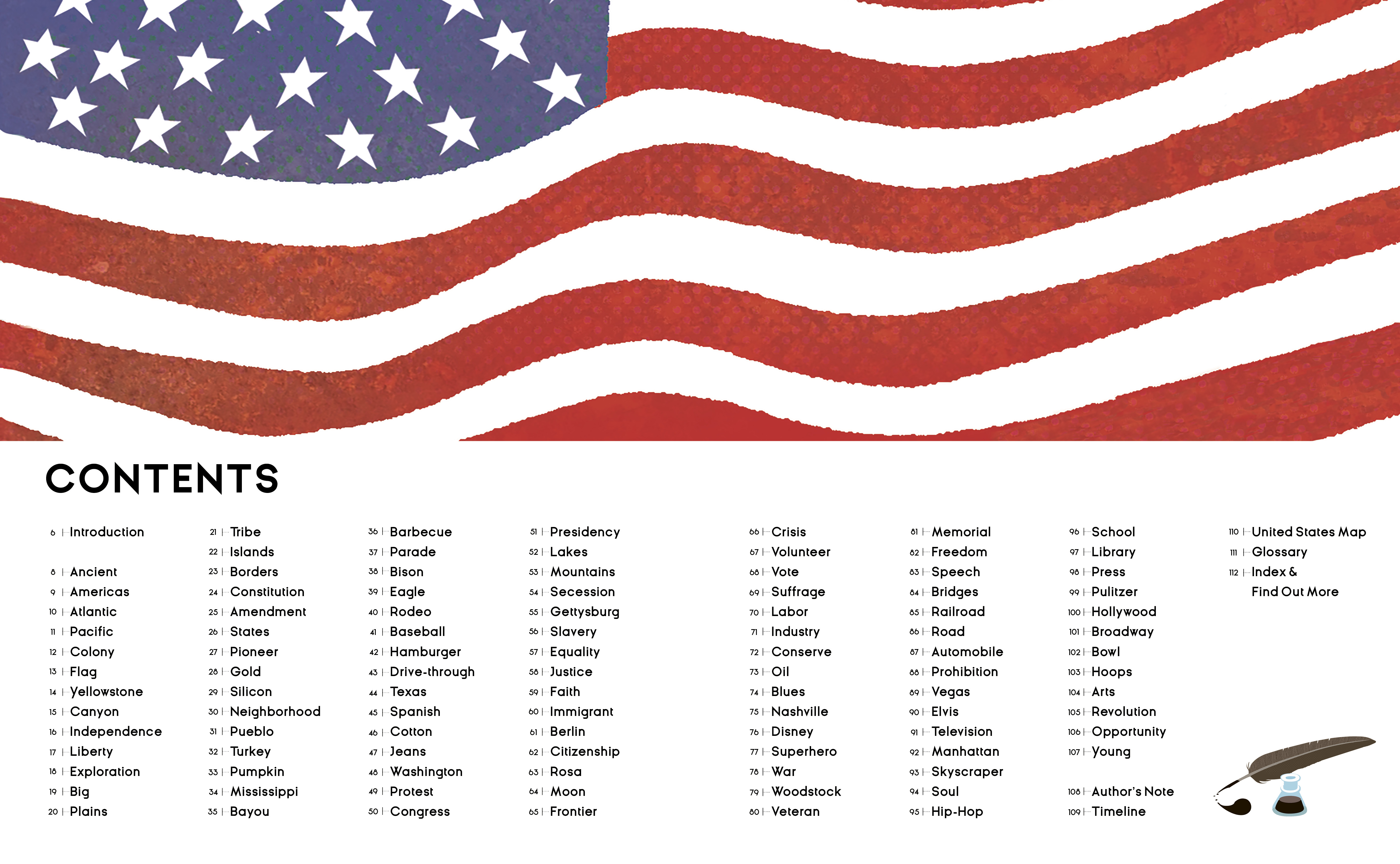 The United States in 100 Words