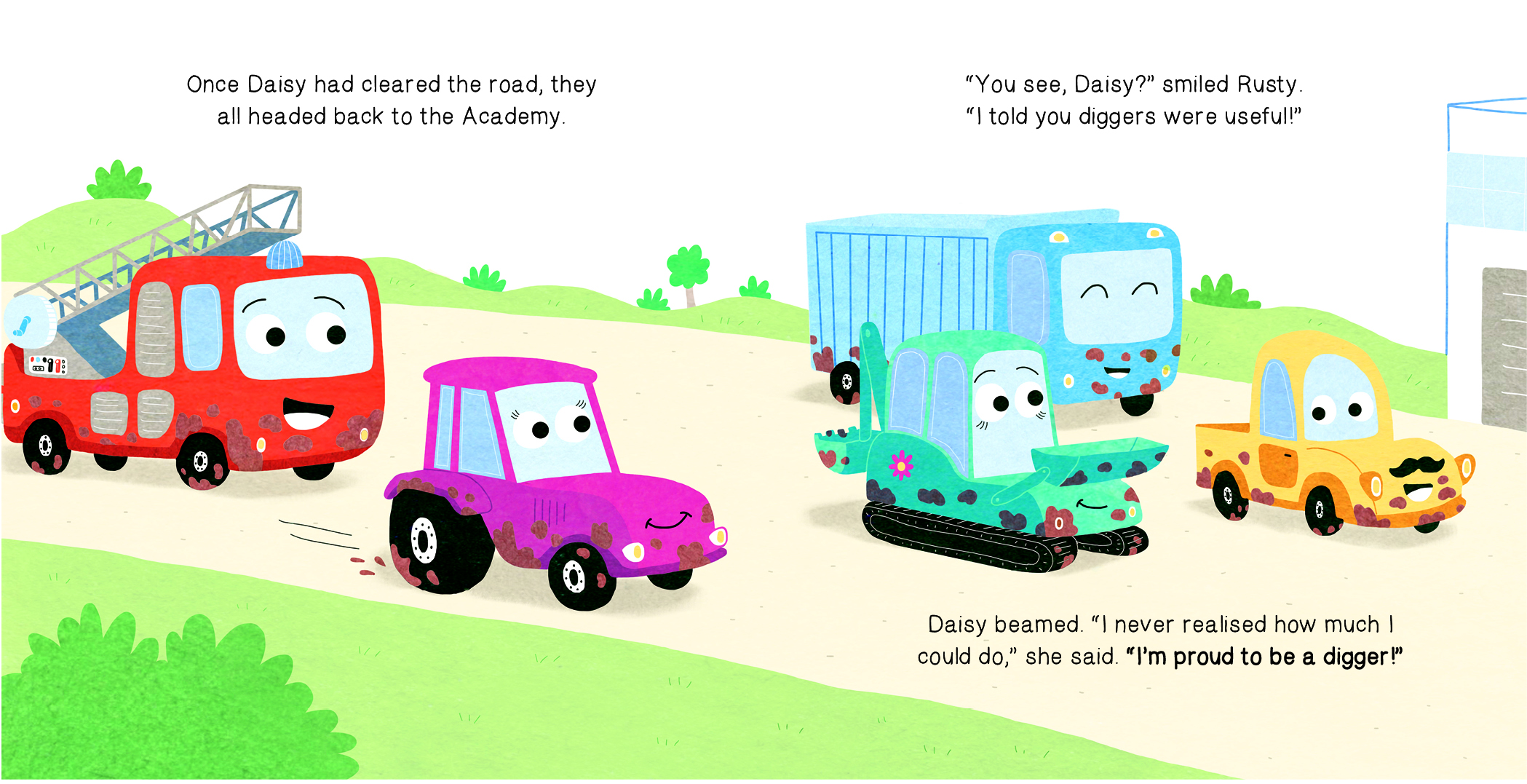 Whizzy Wheels Academy: Daisy the Digger (Lerner edition)