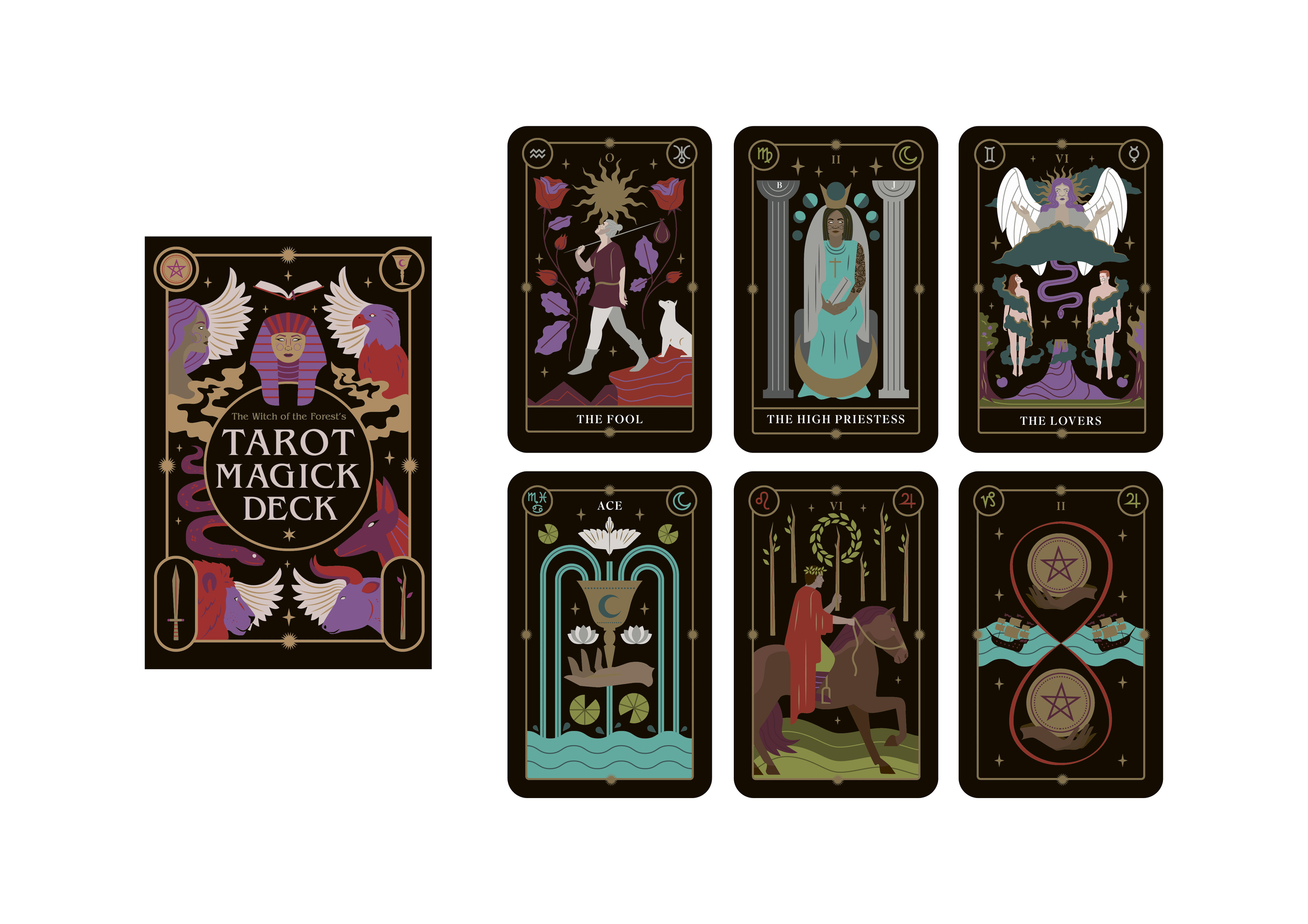 The Witch of the Forest’s Tarot Magick Deck