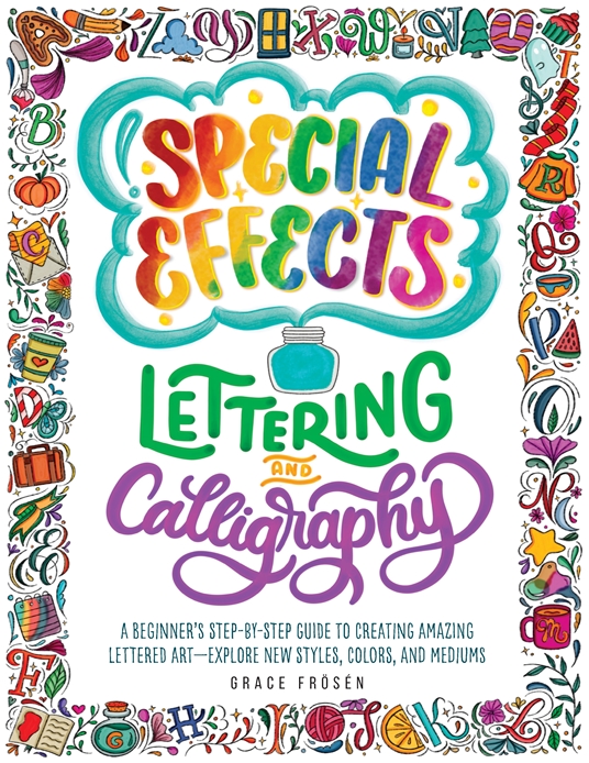 Lovely Lettering Kit: Learn to hand-letter and illustrate your favorite  quotes • Includes: 64-page project book, 32-page sketchbook, drawing  pencil