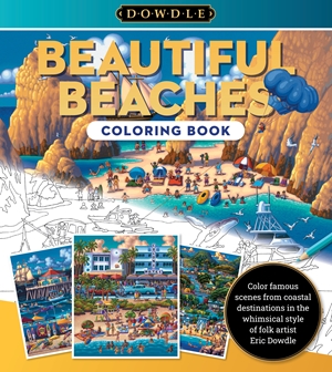 Eric Dowdle Coloring Book: Beautiful Beaches