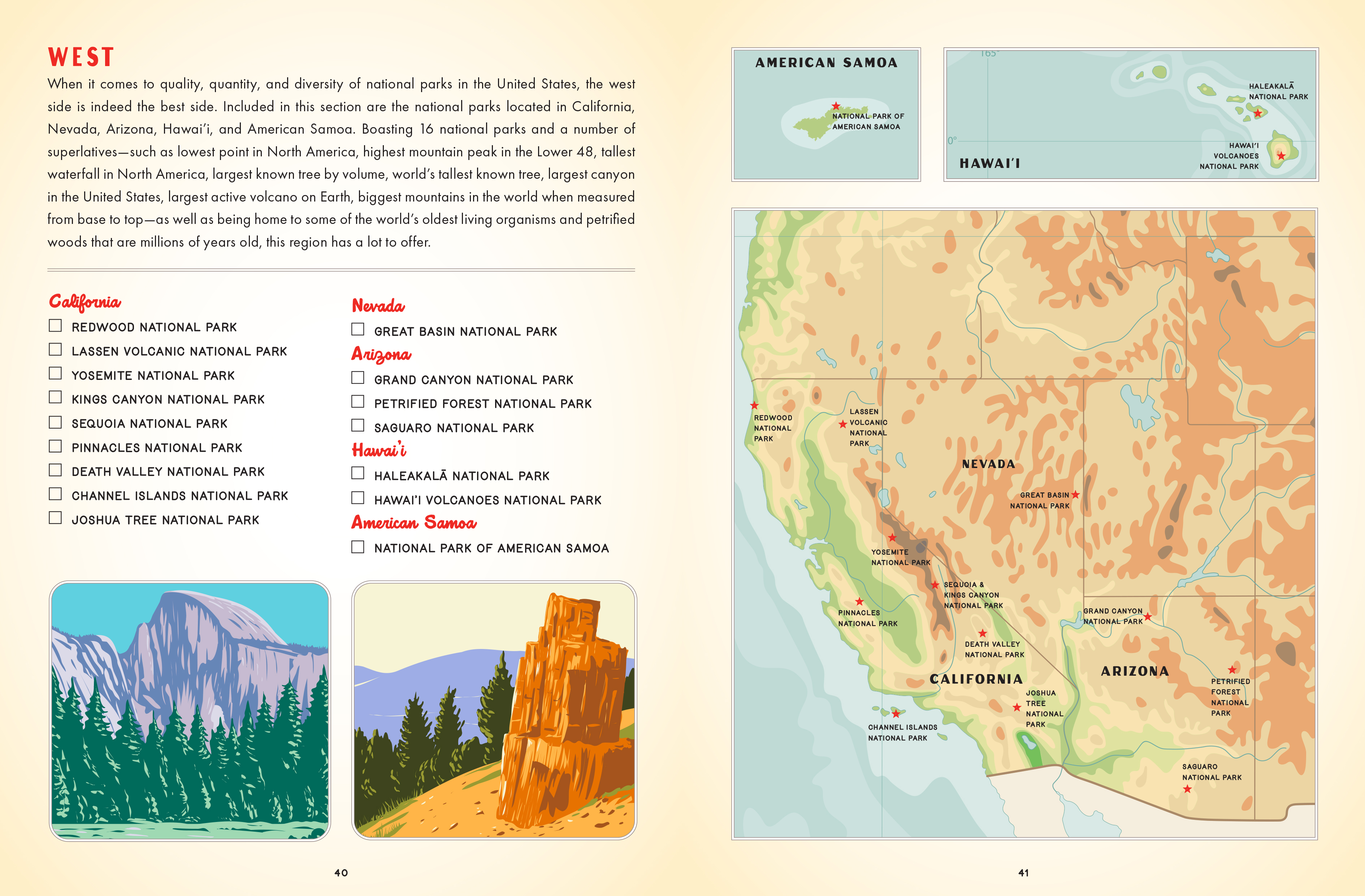 The National Parks Bucket List