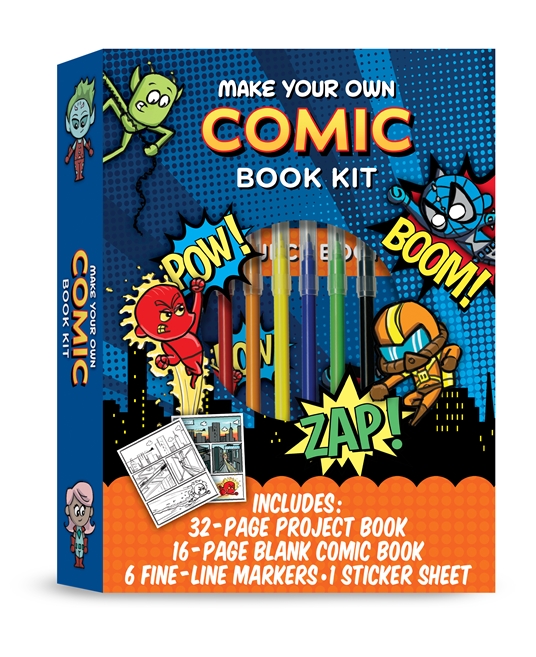 Make Your Own Comic Book Kit by Spencer Brinkerhoff III