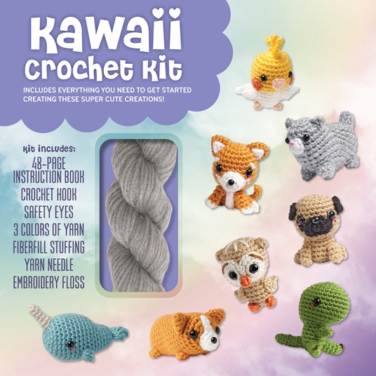 Kawaii Crochet Kit by Katalin Galusz, Quarto At A Glance