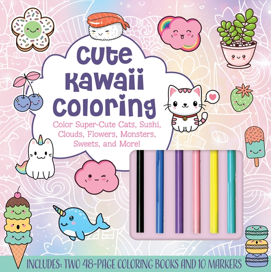 Cute Kawaii Coloring Kit