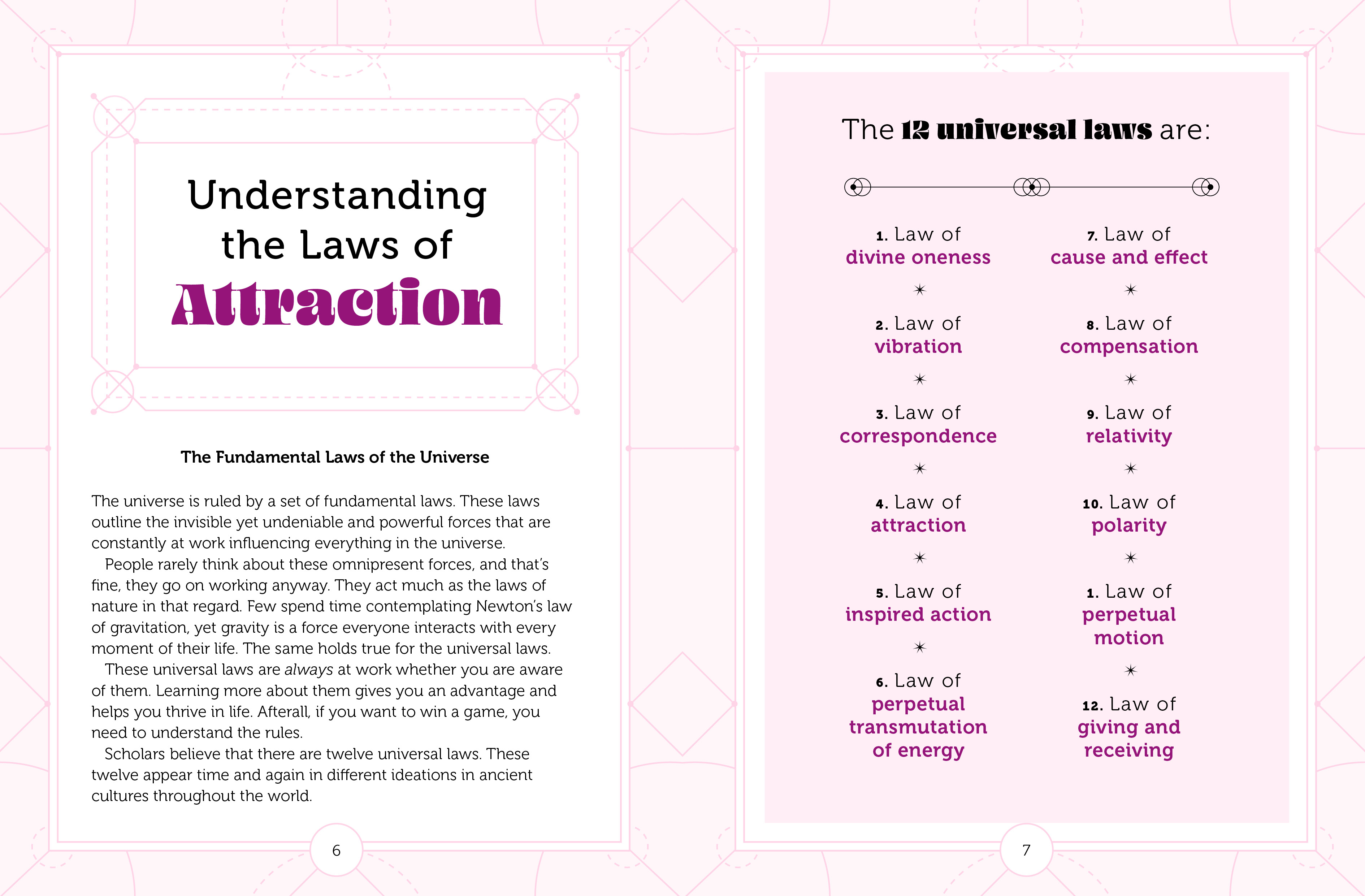 369 Laws of Attraction Guided Workbook