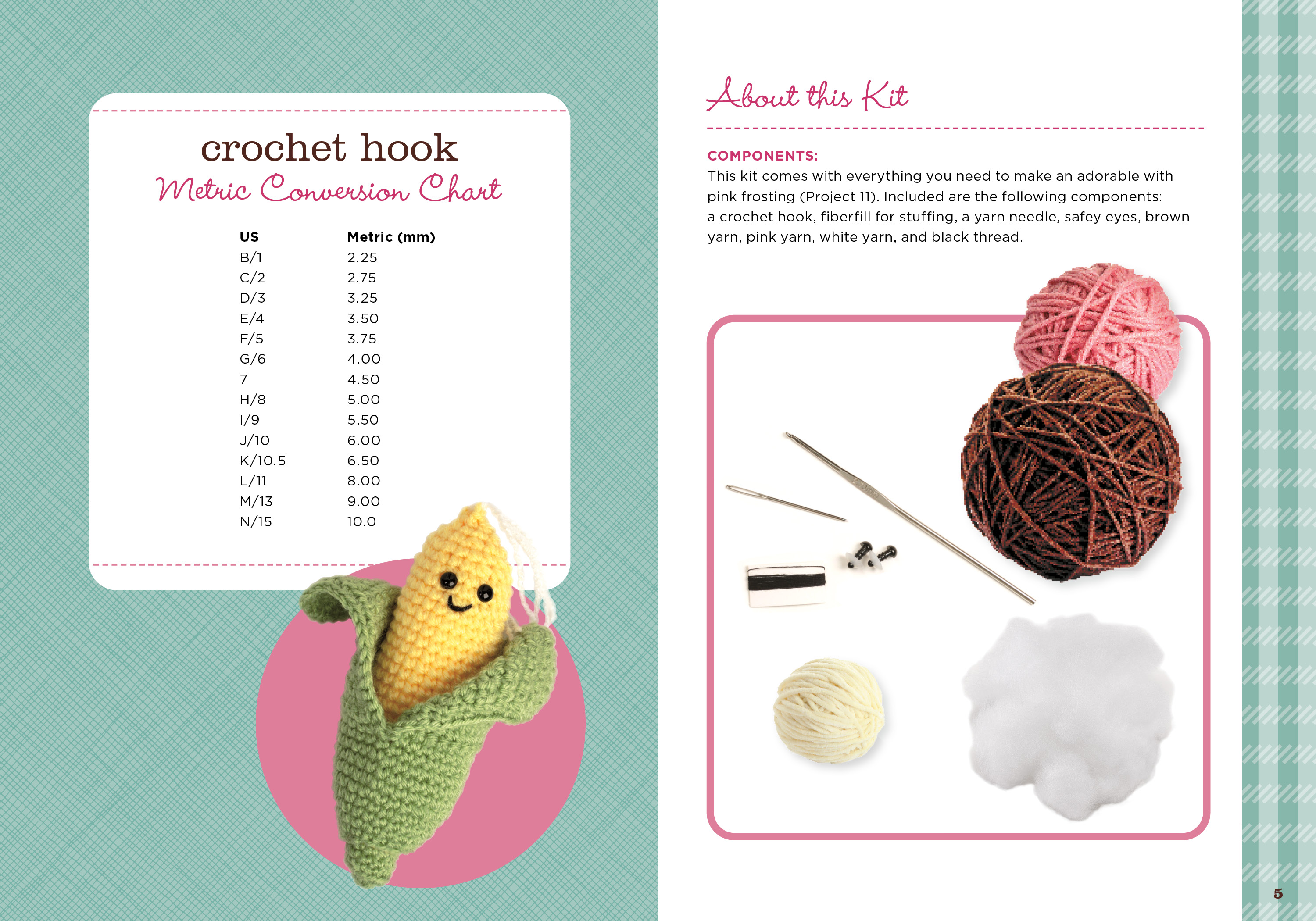 Too Cute to Eat Crochet Kit