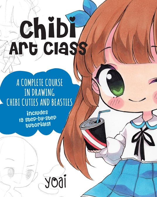 Kawaii Sketch Book Anime: Cute anime kawaii sketch book, large 100