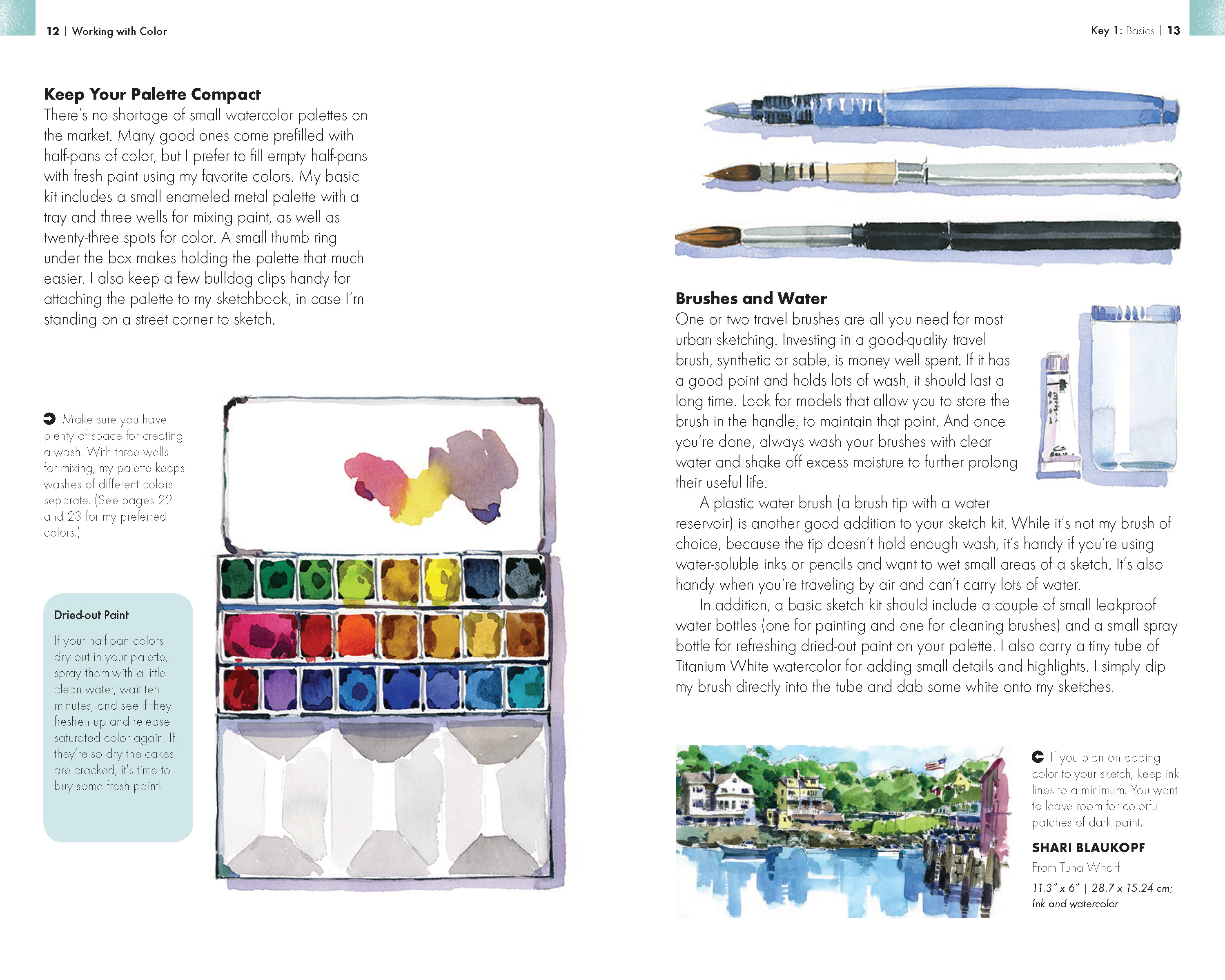 The Urban Sketching Handbook Working with Color
