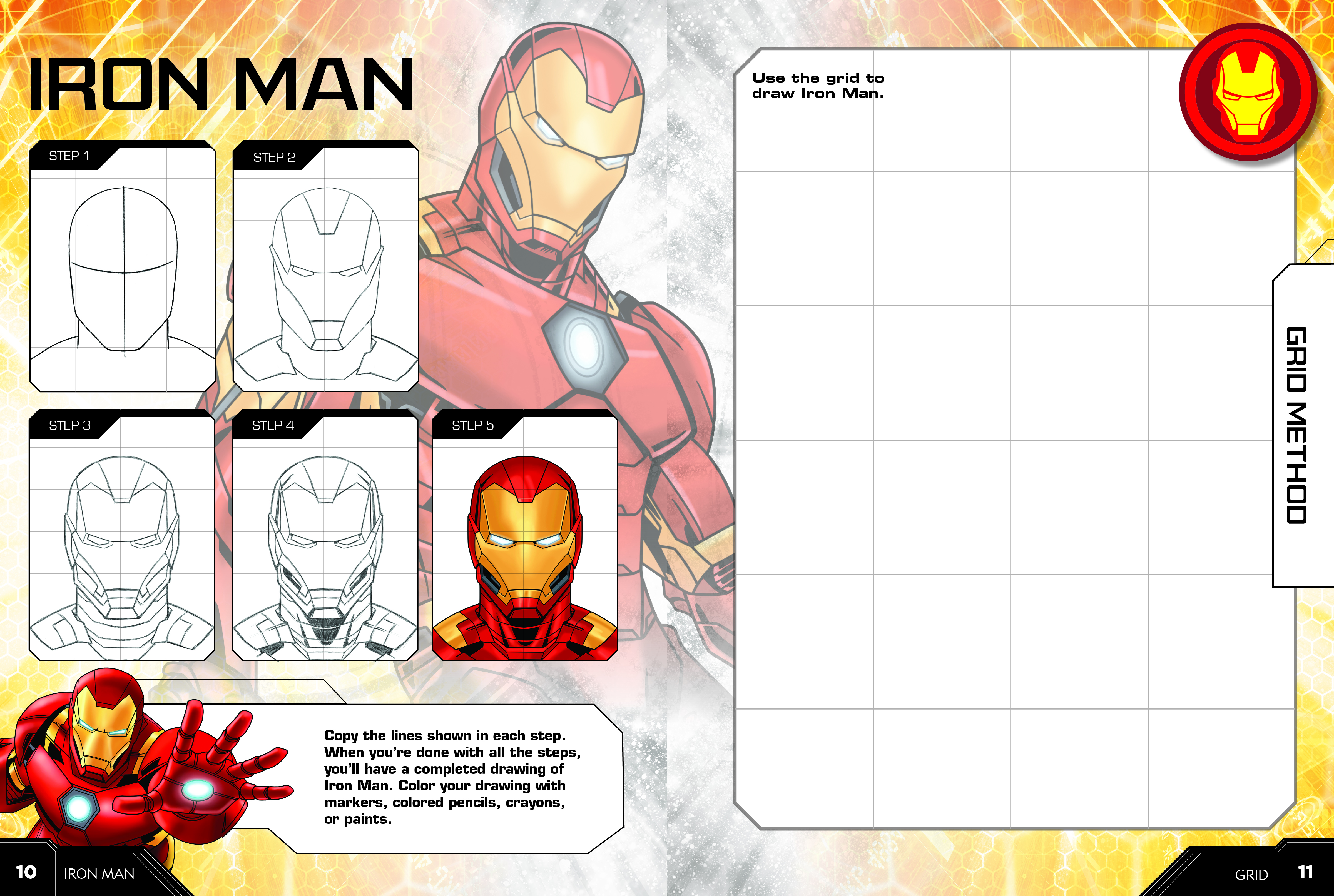 Learn to Draw Marvel Avengers