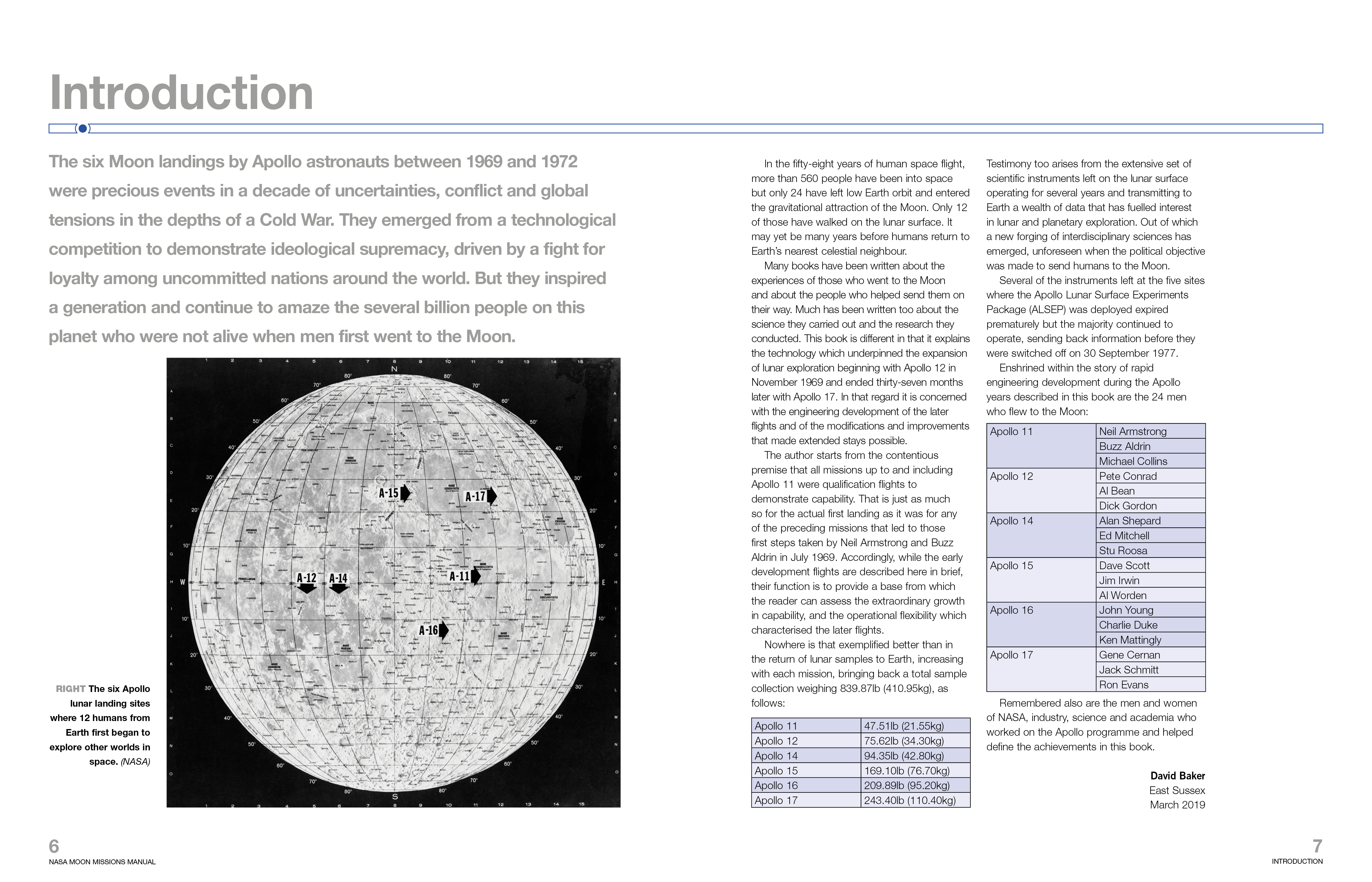 NASA Moon Missions Operations Manual