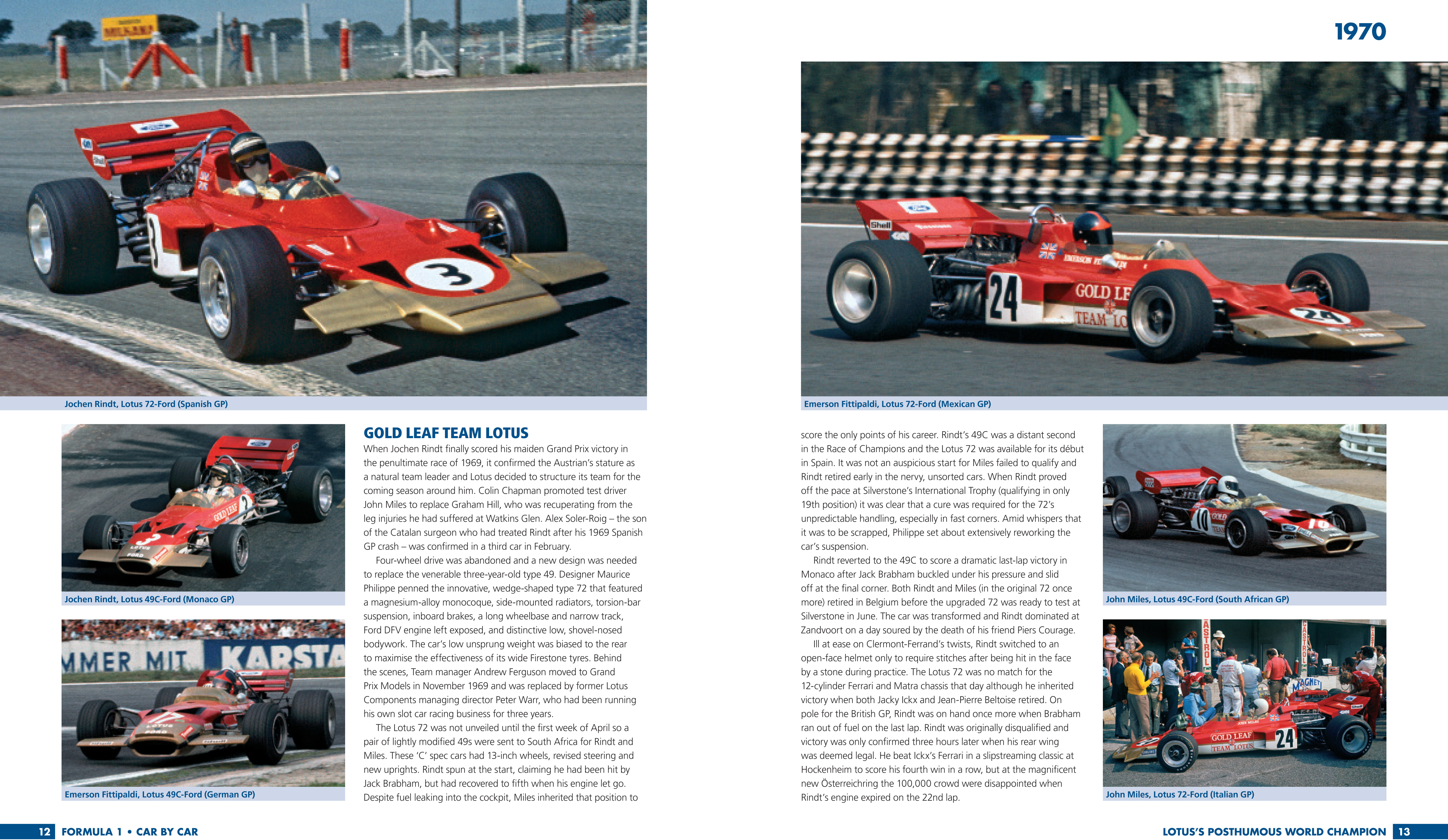 Formula 1: Car by Car 1970-79