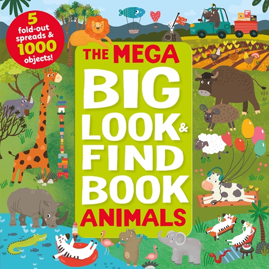 Mega Big Look and Find Animals