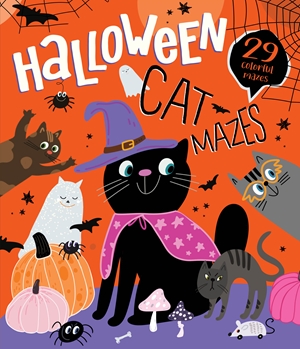 Cat Mazes for Halloween
