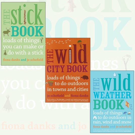 The Stick, Weather, City Things To Do Books Collection By Fiona Danks. (The Stick Book, The Wild Weather Book and The Wild City Book)