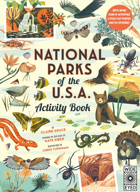 National Parks of the USA: Activity Book by Kate Siber, Claire