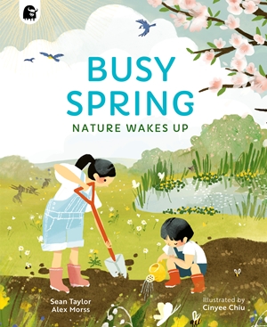Busy Spring Nature Wakes Up