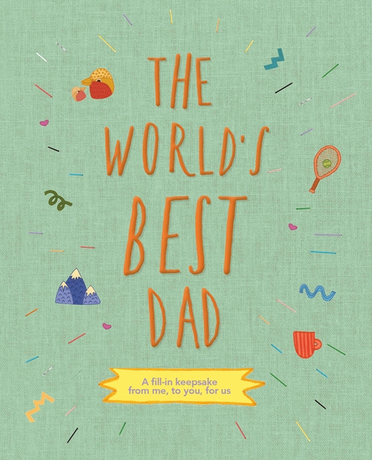 Greatest Dad in the World Personalised Softcover Book for From 