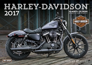 Harley-Davidson(R) 2017 16-Month Calendar September 2016 through December 2017