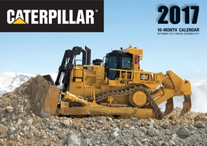 Caterpillar 2017 16-Month Calendar September 2016 through December 2017