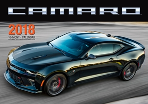 Camaro 2018 16 Month Calendar Includes September 2017 Through December 2018