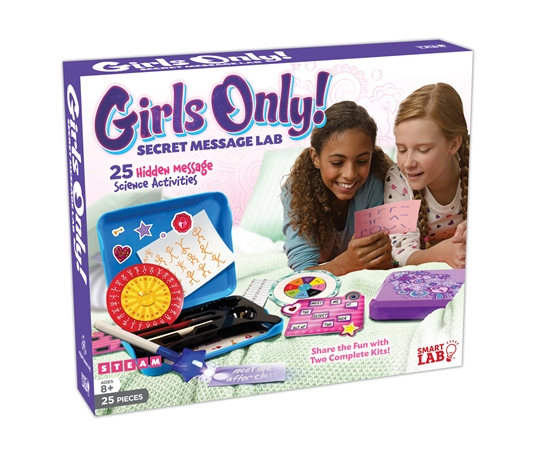 Girls Only! Secret Message Lab
