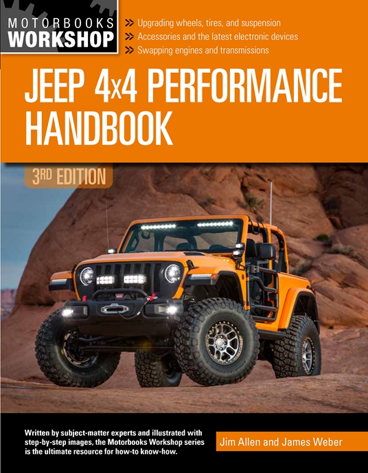 Jeep 4x4 Performance Handbook, 3rd Edition by Jim Allen, James Weber |  Quarto At A Glance | The Quarto Group