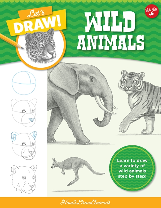 Learn to Draw Animals Book with Kevin Hawkes