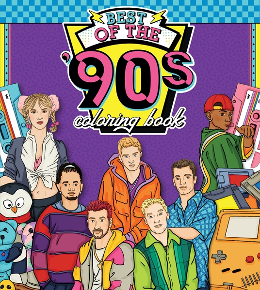 Best of the '90s Coloring Book