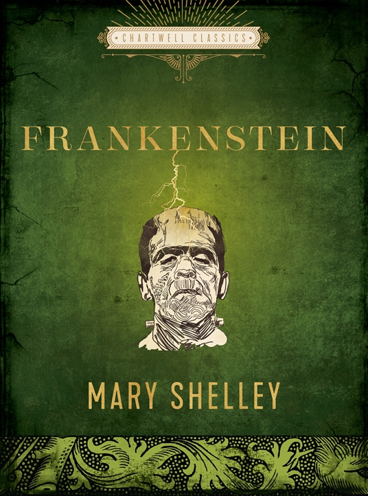 Frankenstein by Mary Shelley - Entire Book on T-Shirt | Best Gift for Readers and Book Lovers | Litographs