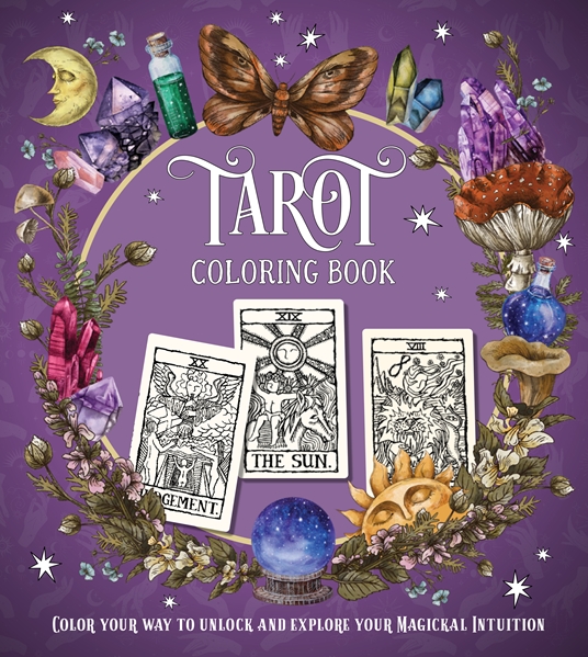 Tarot Coloring Book by Editors of Chartwell Books Quarto At A Glance