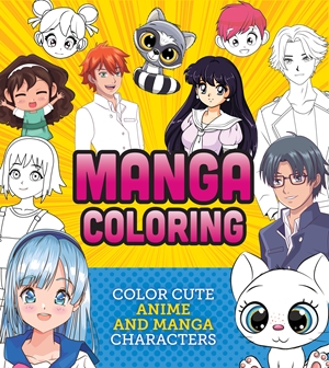 Manga Coloring Book