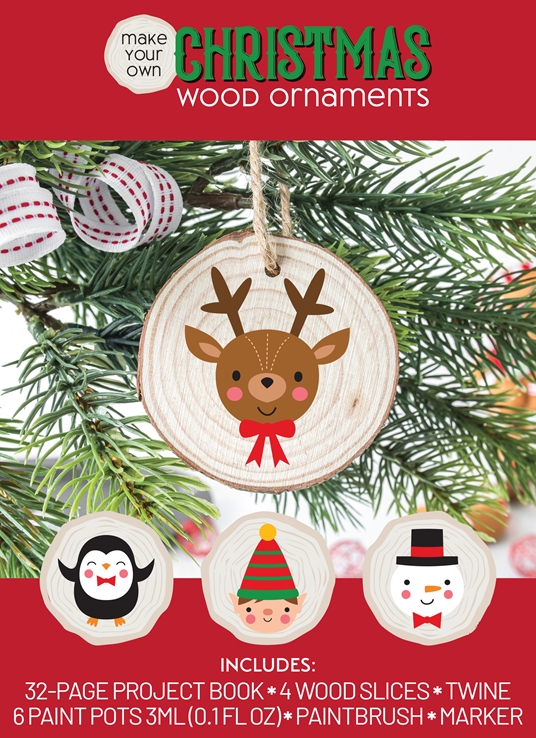 Make Your Own Christmas Wood Ornaments