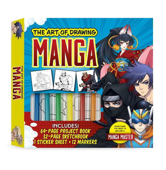 The Art of Drawing Manga Kit by Jeannie Lee | Quarto At A Glance | The ...