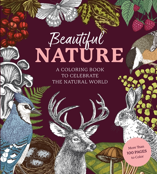 Beautiful Nature Coloring Book