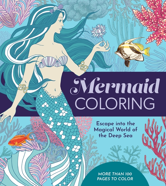 Mermaid Coloring Book for Kids: Magical Coloring Book with