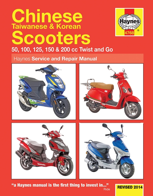 Chinese Taiwanese & Korean Scooters Revised 2014