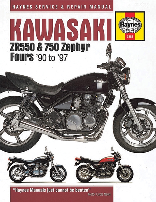 Kawasaki ZR550 & 750 Zephyr Fours '90 to '97
