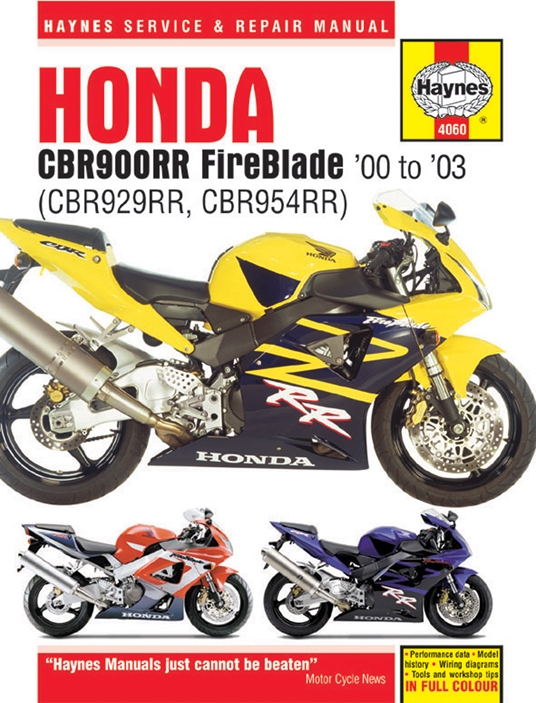 Honda CBR900RR FireBlade '00 - '03