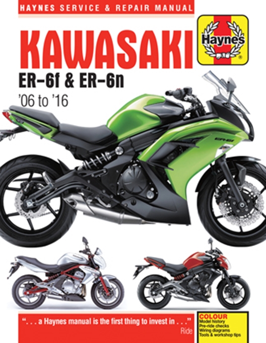 Kawasaki EX650  ER650, '06-'16 by Haynes Publishing | Quarto At A Glance |  The Quarto Group